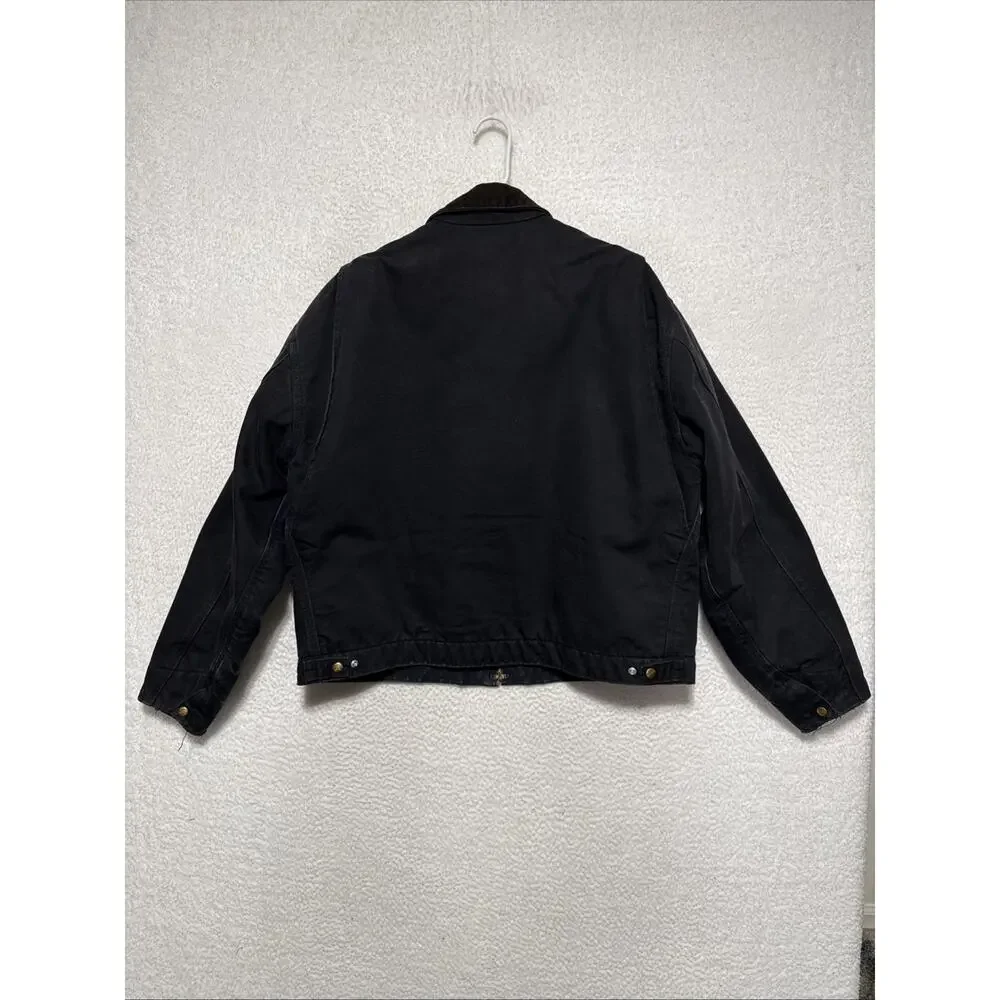 Carhartt Detroit 2XL Jacket J01 BLK 52 Regular Blanket Lined USA Union Made